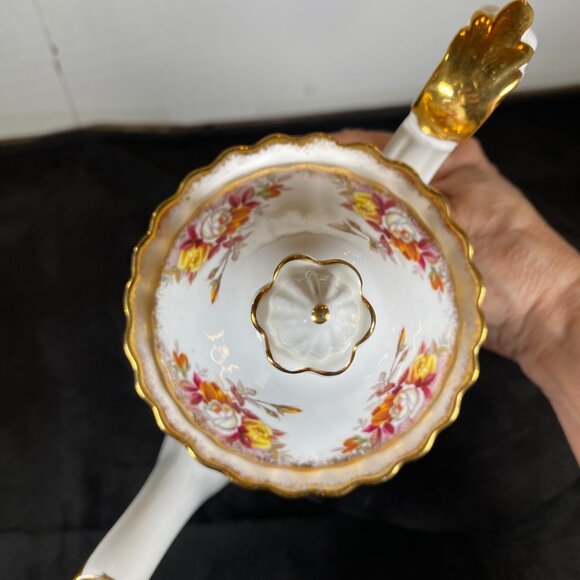 1960's Vintage Royal Albert 10" Tall Lenora Teapot in excellent condition, - Picture 9 of 10